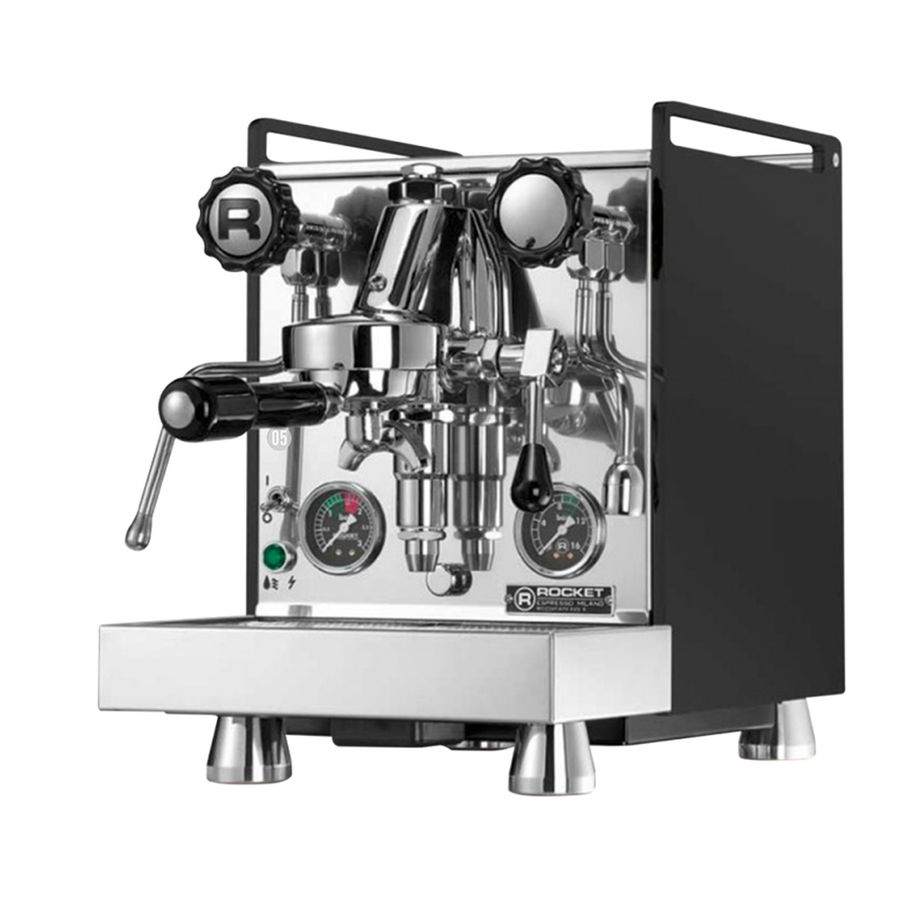 Rocket Mozzafiato Cronometro V Semi-Automatic Espresso Machine with PID & Shot Timer - Black