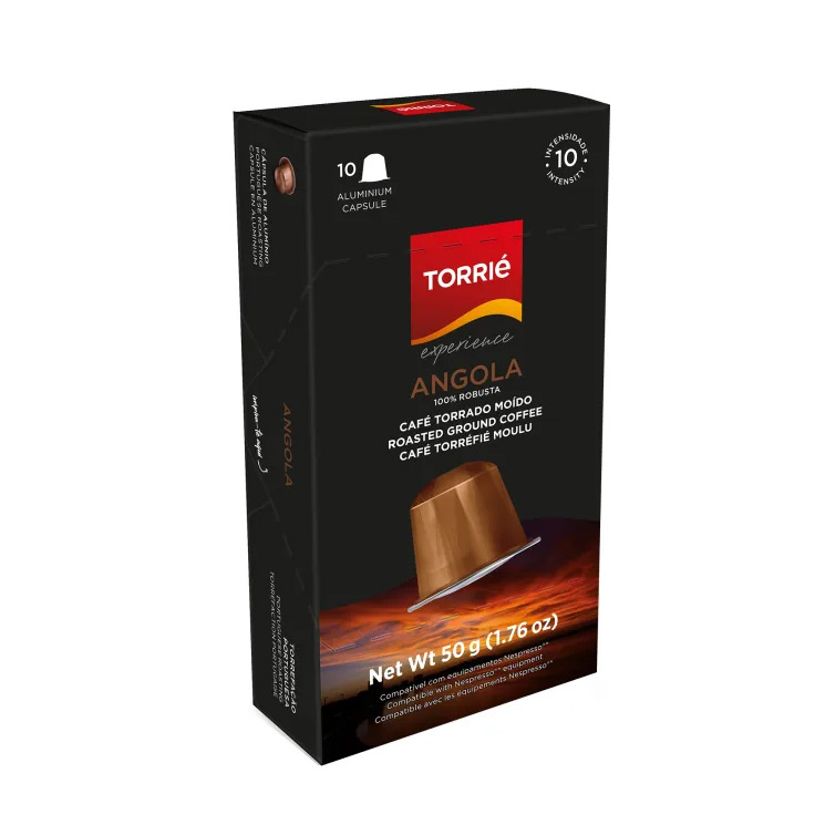 Torrie Nespresso Compatible Aluminum Capsules Box of 10 - Angola
