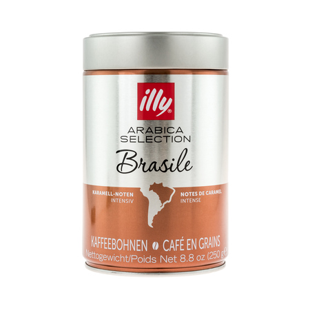 illy Arabica Selection Brasile Whole Beans 250g Tin