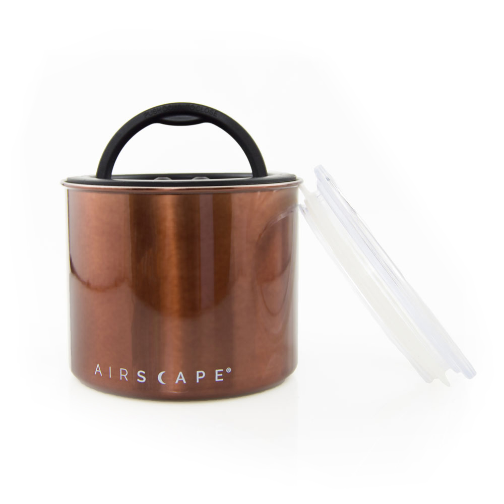 Planetary Design AirScape Classic Stainless Steel 32oz Coffee Canister 4" - Mocha 
