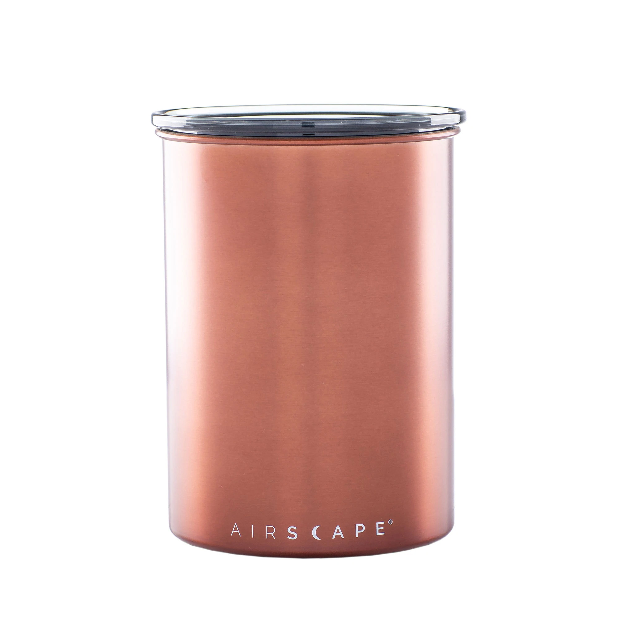Planetary Design AirScape Classic Stainless Steel 64oz Coffee Canister 7" - Brushed Copper AS2707