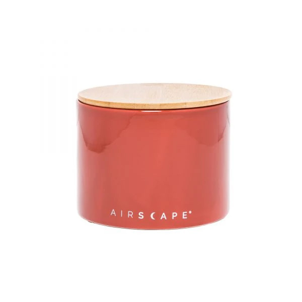 Planetary Design AirScape Ceramic 32oz Coffee Canister 4" - Red Rock #AC1004