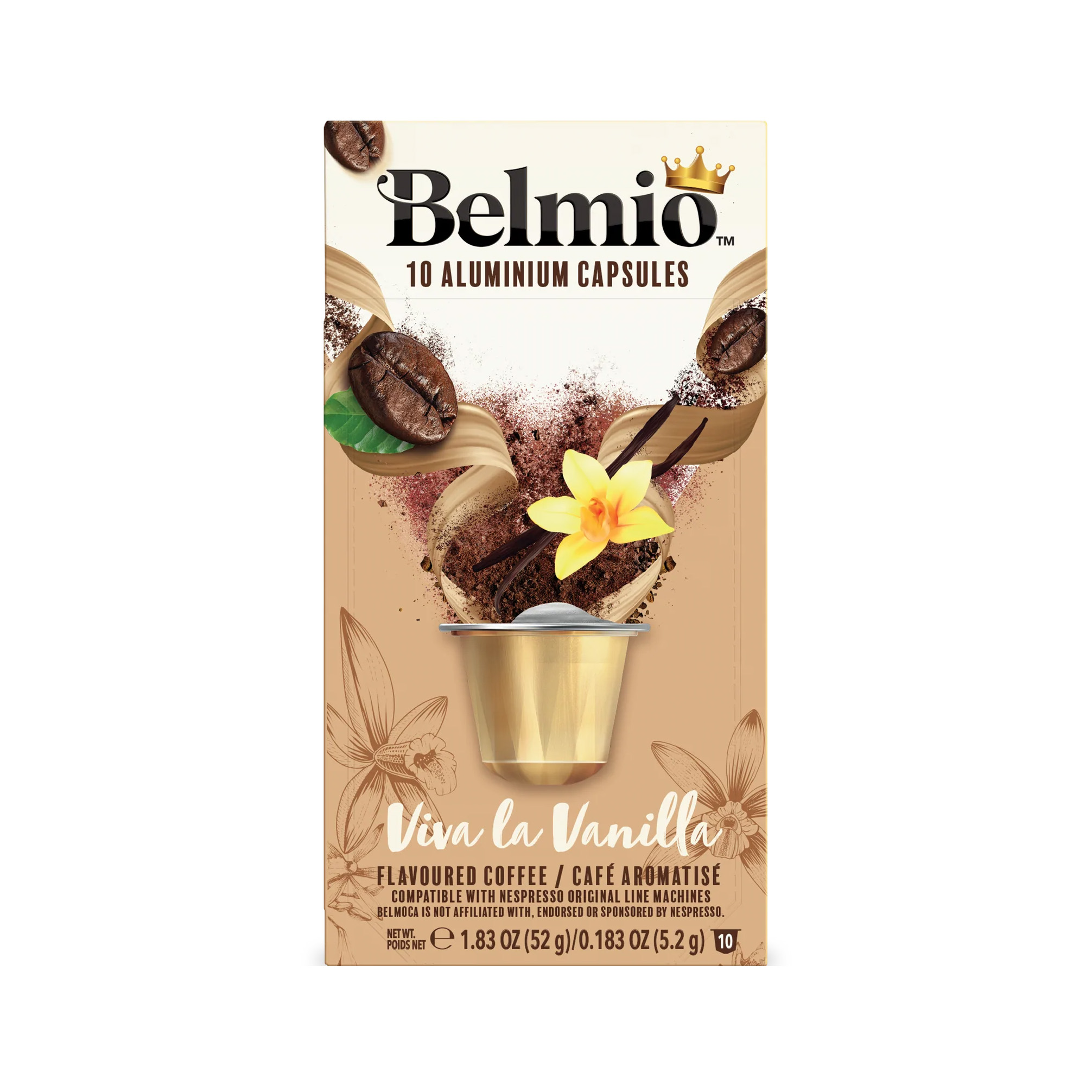 Belmio Vanilla Nespresso Compatible Capsule - Box of 10