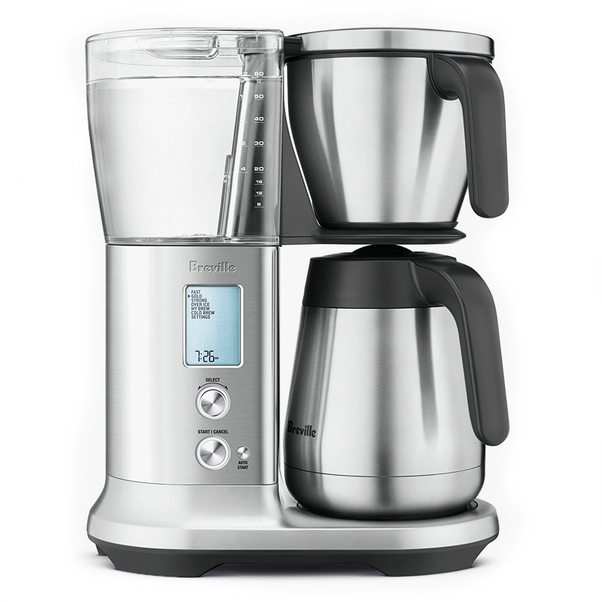 Breville - Precision Brewer Drip Coffee Maker with Thermal Carafe BDC450BSS