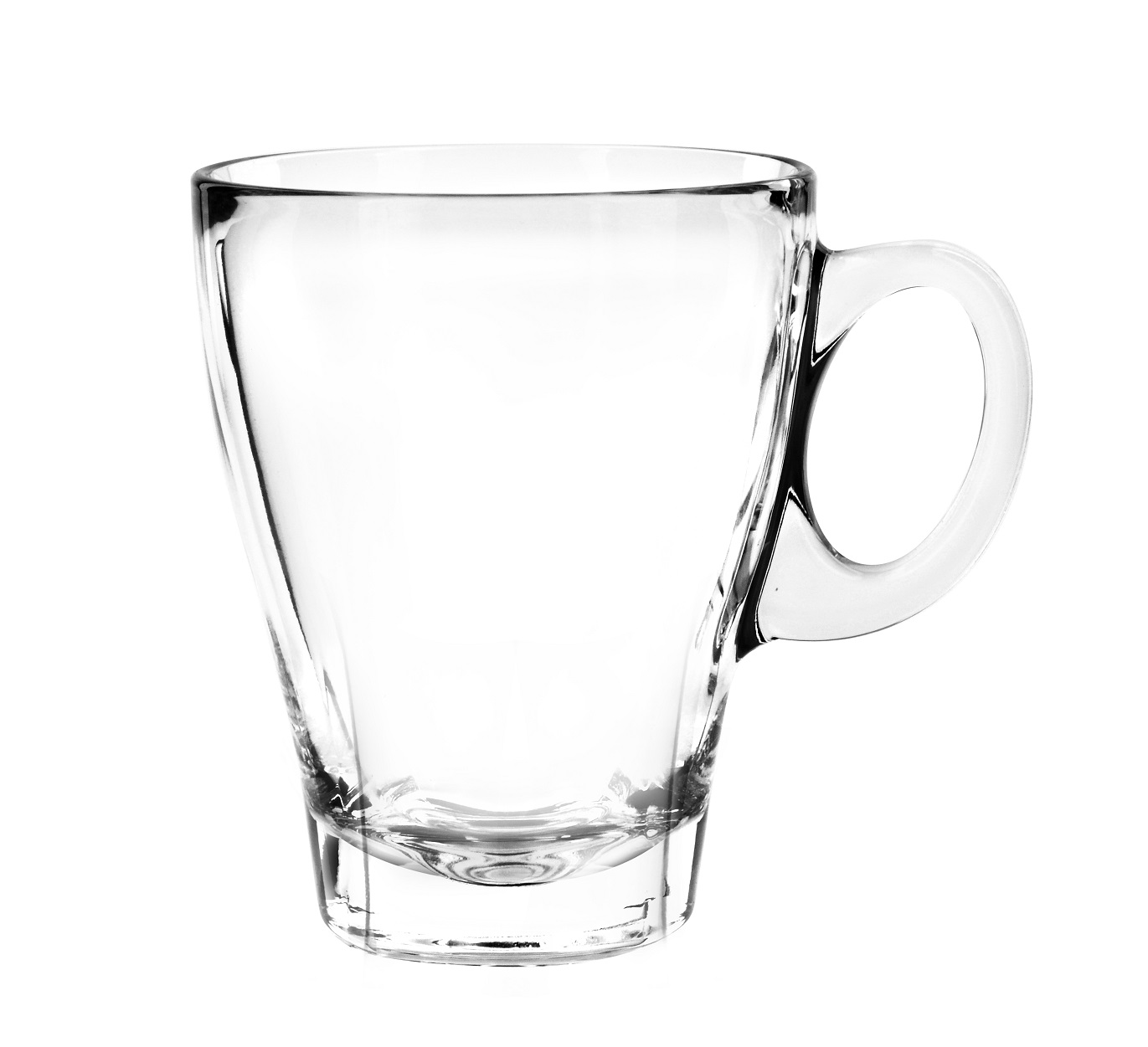 Cuisivin Caffe Americano 12oz Glass Cups Set of 4
