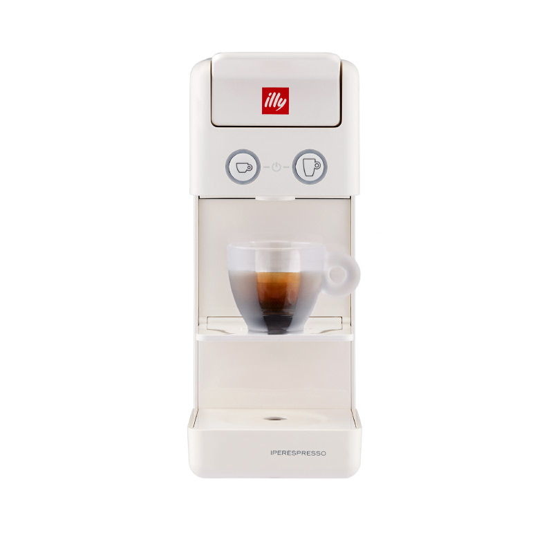 illy - Y3.3 iperEspresso Espresso & Coffee Machine - White #60382