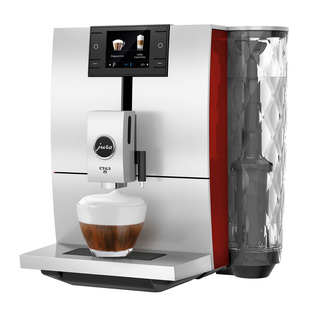 Jura - ENA 8 Superautomatic Espresso Machine - Sunset Red