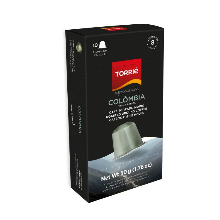 Torrie Nespresso Compatible Aluminum Capsules Box of 10 - Columbia