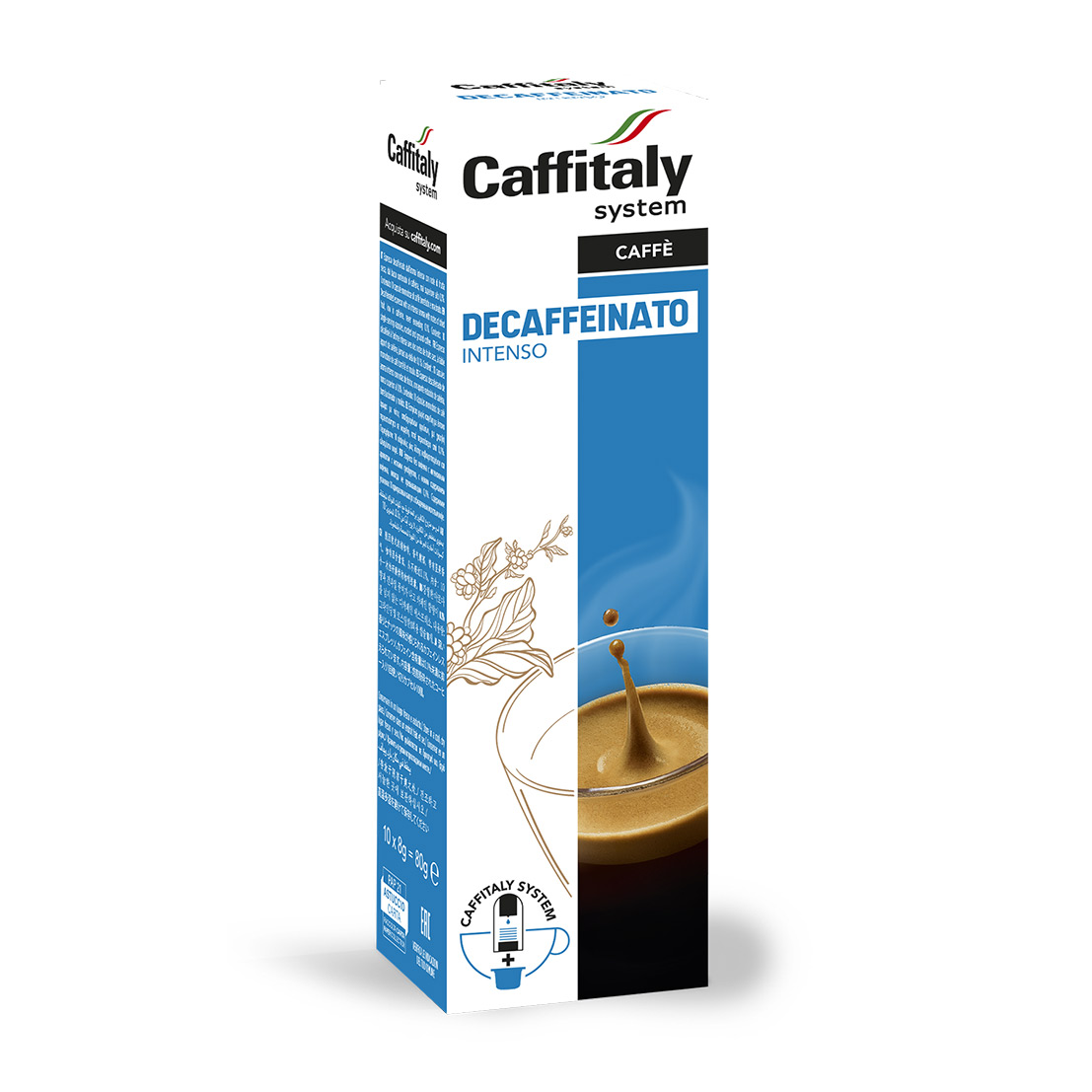 Caffitaly Decaf Intenso Capsules - Box of 10