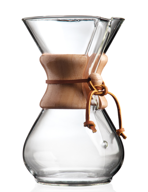 Chemex Classic Series 6 Cup Glass Coffee Maker 