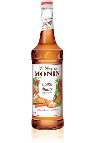 Monin Cookie Butter Syrup (Speculoos) 750ml Bottle