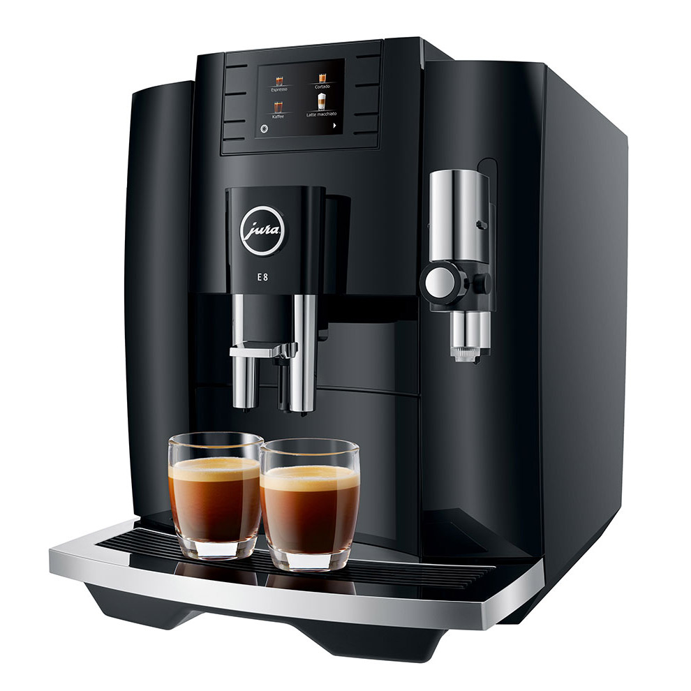 Jura - E8 2021 Superautomatic Espresso Machine - Black #15400