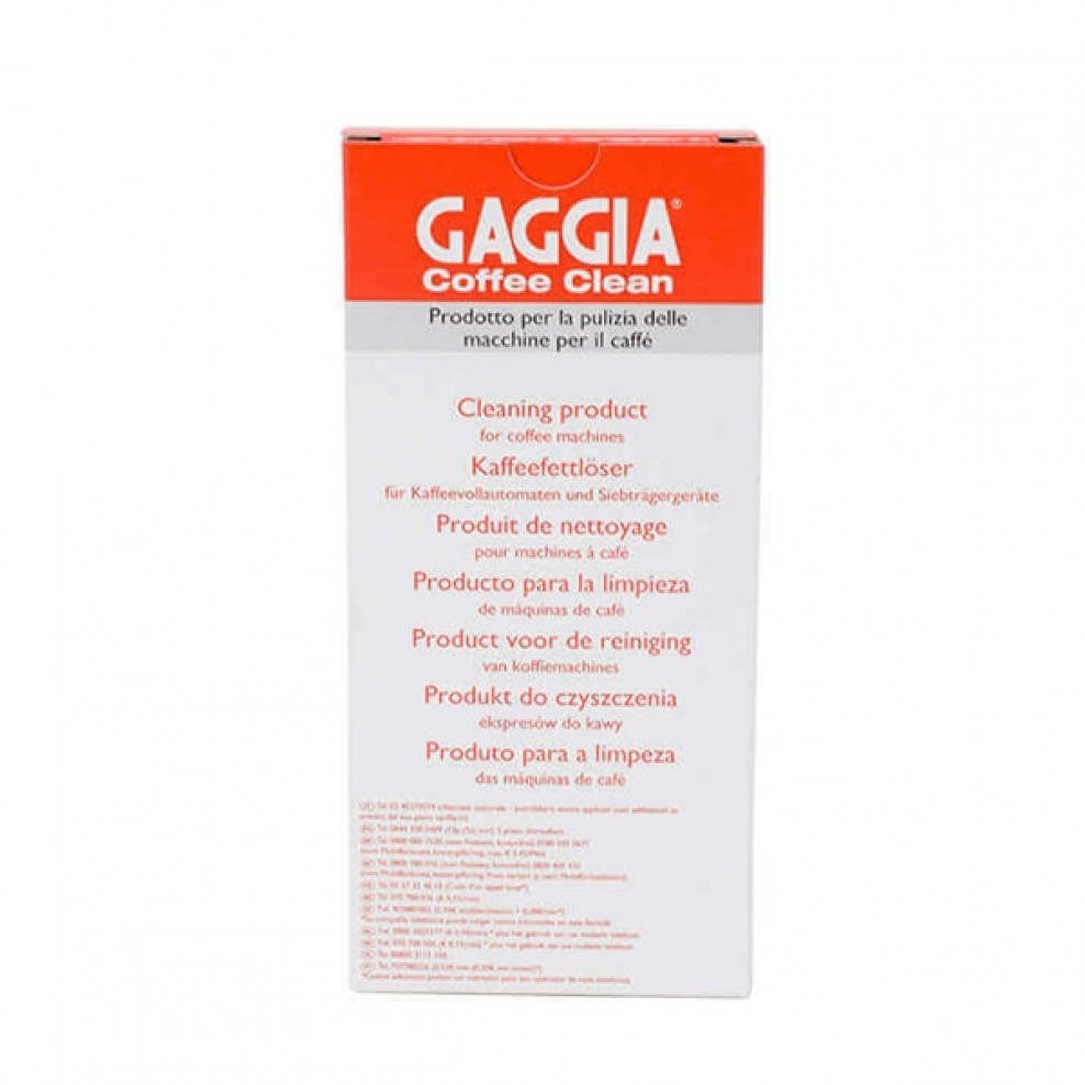 Gaggia Coffee Clean Tablets - Box of 6 Tablets of 1.6g - RI9125/60