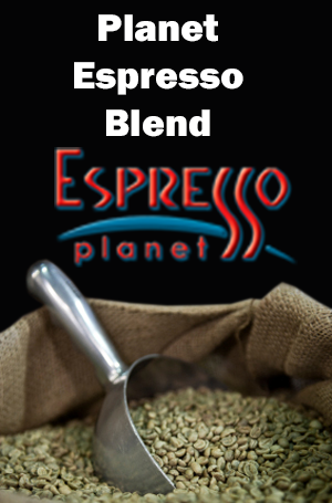 Green Coffee Beans - Planet Espresso Blend 2lb Bag