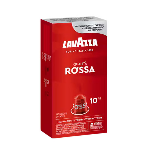 Lavazza Nespresso Compatible Capsule - Rossa Box of 10