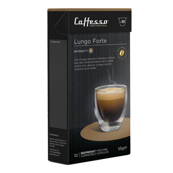 Caffesso Espresso Capsules - Lungo Forte - Box of 10