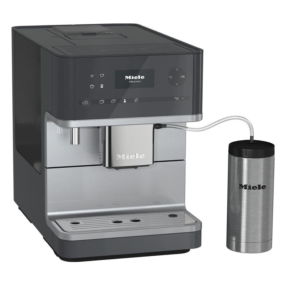 Miele - CM6350 GRGR Super Automatic Espresso Machine - Graphite Grey 29635030USA