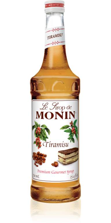 Monin Tiramisu Syrup 750ml Bottle