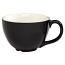 CremaWare 16oz Black Cappuccino Cup