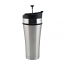 Planetary Design Infuser Mug Tumbler for Tea & Coffee 16 fl. oz. - Brushed Steel - TT0116