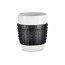 Technivorm Cup-One White Porcelain Mug with Black Silicone Grip - MA1-030