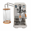 ECM - Puristika Cream White with Olive Wood Accessories Semiautomatic Espresso Machine 110V - 81022US