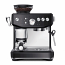 Breville - Barista Express Impress Semi-Automatic Combo Espresso Machine with Grinder Black Truffle - BES876BTR