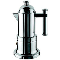 Vev Vigano Kontessa 2 Cup Stove Top Espresso Maker Stainless Steel (OPEN BOX IN STORE PURCHASE ONLY)