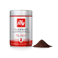 Illy Drip Ground Coffee - Classico Medium Roast 250g (RED)  A057