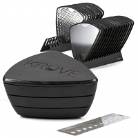 Kruve Sifter Max with 15 Grind Sieves and 10 Bean Sieves and 2 Stands  - Limited Edition Black KVS2004Max-BE