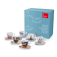 Illy Art Collection Biennale 2022 Cappuccino Cups Set of 6 - 24159