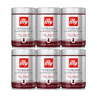 Illy Drip Ground Coffee - Intenso Bold Roast 250g - Case of 6 (BROWN)  A058 or 8836