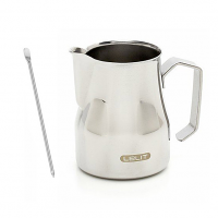 Lelit Stainless Steel Frothing Pitcher 25oz/750ml with Latte Art Pen - LEPLA301L