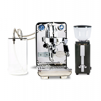 ECM - Puristika Espresso Machine & C-Manuale 54 Grinder Anthracite Bundle