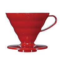 Hario V60 Coffee Dripper Red Plastic 02 - VD-02R