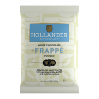 Hollander White Chocolate Creme Frappe Powder - 2.5lb / 1.13kg Bag