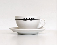 Rocket Milano Logo Cappuccino Cups - Set of 6