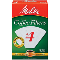 Melitta Cone Filters #4 White 100 Pack