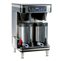 Bunn Infusion Series Twin Soft Heat Coffee Brewer Stainless & Black - 51200.6101