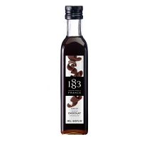 1883 Chocolate Syrup 250ml Glass Bottle