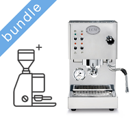 ECM - Casa V Espresso Machine + Pick-Your-Grinder Bundle
