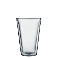 Bodum Canteen Double Wall Glasses Set of 6 - Large 0.4L / 13.5oz