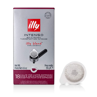 Illy ESE Espresso Pods Box of 18 - Intenso Bold Roast (Brown Label) #7999