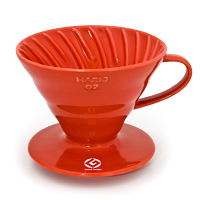 Hario V60 Coffee Dripper Ceramic 02 RED,  VDC-02R