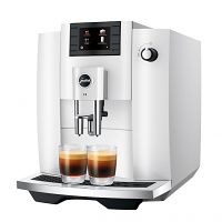 Jura - E6 New 2023 White Superautomatic Espresso Machine - #15559